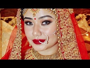 Indian Bridal Makeover + Makeup Tutorial 2019