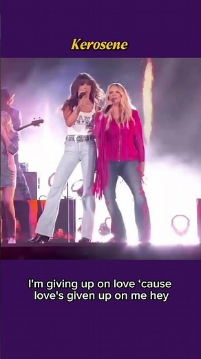 🔥 HISTORY IN THE MAKING! “Kerosene” Turns 20 — Miranda & Ella Set the ACM60 Stage on Fire! 🤠🎶