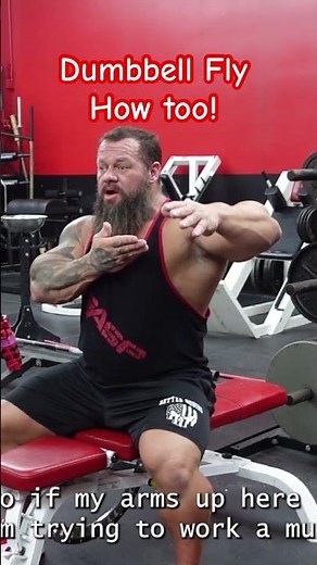 How to Do Dumbbell Flys | Chest Isolation Exercise #chestday #gym #BeastStrong #benchpress