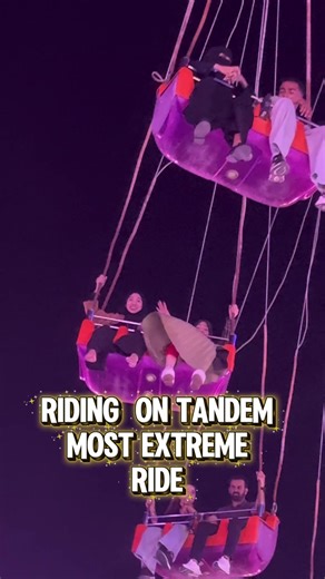 Tandem Riding the Exciting Winter Wonderland