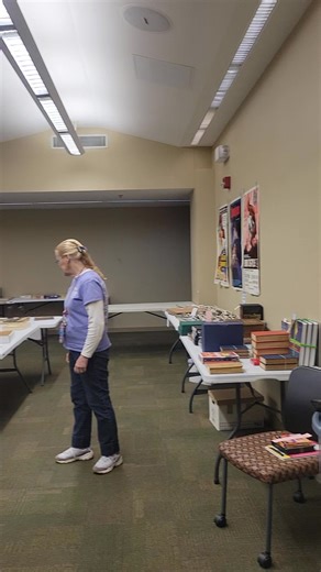 Setup complete! (Practically...) Oct 24 and 25. [See events for details.] | Bookends Used Book Store at Pack Library - Asheville, NC