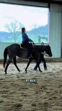 Ethel and Stephanie give Lindsey a riding lesson! 🐴🤠 part 2 #Horsebackriding
