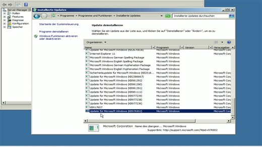 Windows Server 2008 R2 德文版如何卸载Internet Explorer 11