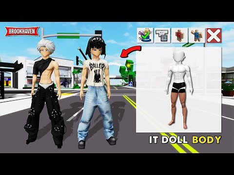 How To Make Body IT DOLL AVATAR In Brookhaven - Roblox