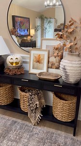 🍂Console Table Back In Stock…. Comment LINKS and I’ll send you a link directly to your inbox to shop this post. This console always sells out so quick so if you’ve had your eye on this, nows the time to grab it. ✨✨✨✨✨✨✨✨✨✨✨✨Link in bio to shop the remainder of this post on my @shop.ltk | https://liketk.it/4i74T✨✨✨✨✨✨✨✨✨✨✨✨.....#falldecoratingideas #falldecor #fallvibes #falltouches #fallstyle #cornerofmyhome #houseandhome #aesthetic #cozyhome #woodsandwhites #bhghome #interiordecorating #modern