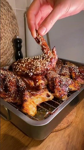 How to Make Peanut Butter Glazed Chicken Wings - No waiting. No multiple layers. Unexpected flavor