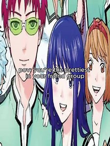 Teruhashi's Blue Hair Anime Edit | Saiki K