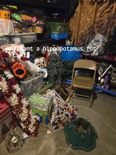 Holly Shit!!! It that damm time year agian. Go looking for my electrical supplies in storage room and by the looks of it Christmas spirit blew itself up in here!!!! Miss Claus and her little elf got them selves a war room!!! Michelle McComb!!! For all that is holy and in the spirit of joy and happiness where the hell is my electrical box!!!!!! Lmao... | Shaun Mc Comb