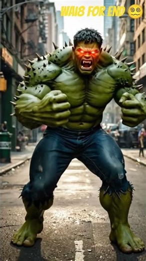 hulk convert into a monster #dreamscreenai #animatedavatar