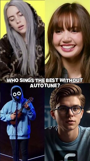 Autotune vs no Autotune | Who Sings Best Without Autotune?