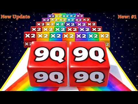 🤣 Jelly Run 2048 Cubes 🔥 1Q Infinity Challenge 🆚 Merge Guys 2048 Gameplay Record Level Max Ep-151