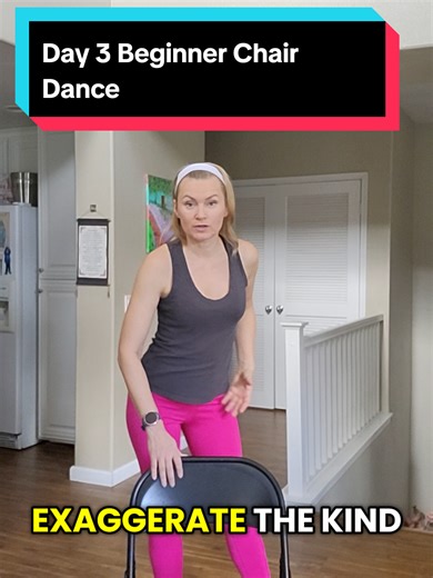 Day 3 Beginner Chair Dance Tutorial - Get Moving!