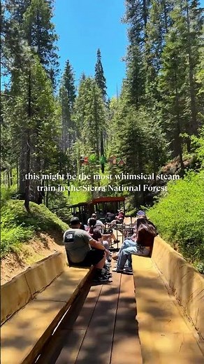 Yosemite Mountain Sugar Pine Railroad | most scenic train ride #steamtrain #yosemite #california