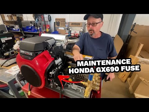 Honda GX690 Fuse Maintenance