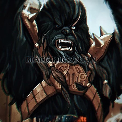 CHEWBACCA VS BLACK KIRSANTAN