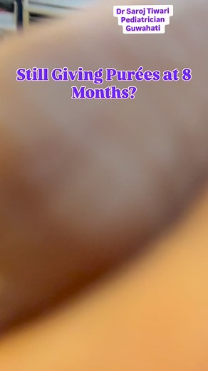 Want your baby to eat independently, explore textures, chew well, and enjoy real food? Then stop the endless purée–Cerelac cycle. Babies become confident eaters when they get textures, freedom, and trust — not smooth pastes. If you want to join my 1:1 Starting Solids Session or break out of the Purée Trap, 👉 Comment “SOLIDS” and I’ll guide you personally. starting solids india, puree trap, baby self feeding, 8 month baby food, mashed not puree, finger foods for babies, baby eating skills, pedia