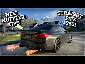 I STRAIGHT PIPE MY BMW M550i.... AND IT SOUNDS INSANE!!!