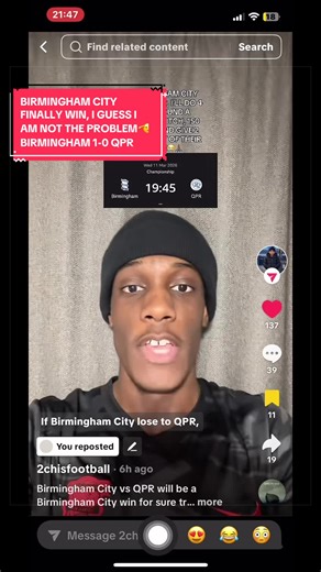 Birmingham City beat QPR yesssssssssss #patrickroberts #birminghamcity #qpr #eflchampionship #footballtiktok Birmingham vs QPR | Birmingham City vs QPR | Birmingham City vs Queens Park Rangers | BCFC vs QPR
