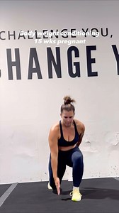 65K views · 1.9K reactions | Trying to remember to breathe and go slower than I’m use to #pregnantworkout | Rylee Jenkins | Facebook