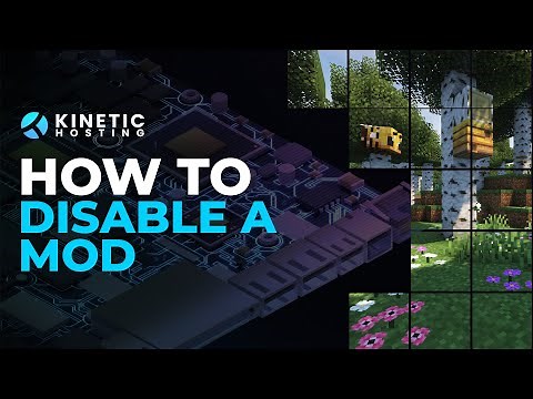 How To Disable a Mod on a Minecraft Server!