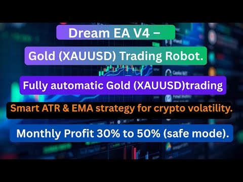 Dream EA Gold Scalping Strategy 💰 XAUUSD Auto Trading System