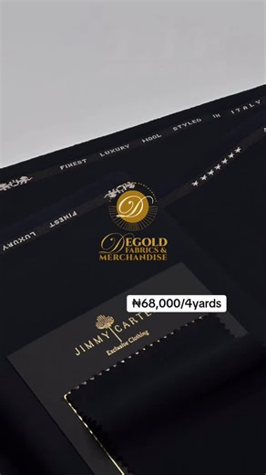 💎Agboke Wuraola | DEGOLD Fabrics | Asoebi & Luxury Fabric Vendor on Instagram: "Your outfit speaks before you do. JIMMY CARTER — ₦68,000/4yards Perfect for: 👑 Owambe & Aso-Ebi 🏛️ Religious ceremonies 🥂 Corporate & elite events 💰 ₦17,000 per yard 📦 Minimum 4 yards 🚨 Limited stock available 📩 DM / Click link in bio to order 🚚 Nationwide delivery #degoldfabrics #luxuryfabrics #fabricvendorinibadan #ibadanfabricseller"