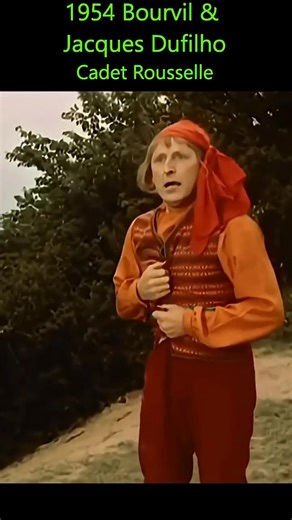 Comédie française mythique | Bourvil & Jacques Dufilho – Cadet Rousselle 1954 #comediefrancaise