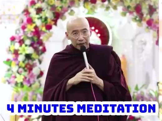 14K views · 608 reactions | 4-minutes meditation guides by #Oxford_Sayadaw | Oxford Buddha Vihara (Singapore) | Facebook