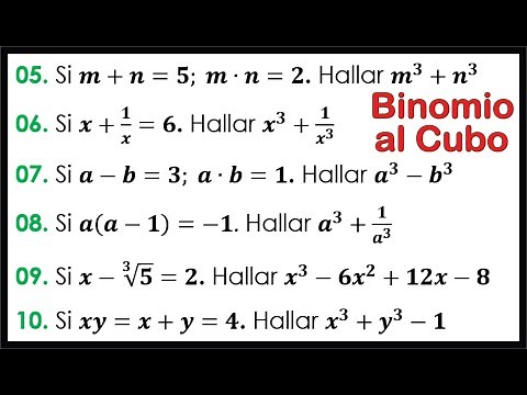 NOTABLE PRODUCTS: Cubed Binomials - Solution
