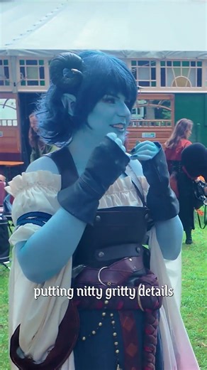 This Jester Lavorre Cosplay Won the NCC Prize 🏆💙 #cosplay #shorts #fantasyfestival #criticalrole