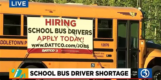 State faces bus driver shortage ahead of new school year