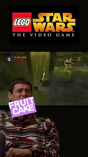 😬 Qui-Gon clowns on Jim Carrey 😤 LEGO Star Wars (PS2) #legostarwars #ps2 #retrogaming #gamingshorts