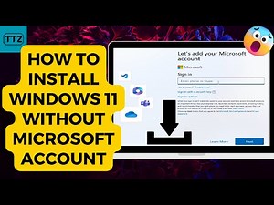 How to Install Windows 11 Without Microsoft Account | Bypass Sign In Requirement | Use Local Account