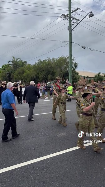 My Son's First ANZAC Parade as a Cadet