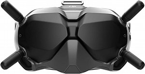 DJI FPV - Goggles V2, DJI FPV-Drohnenpiloten-Viewer, hochauflösende Bildübertragung, Augmented-Reality-Viewer für Drohnenfernsteuerung, Multi-Antenne für sofortige Übertragung, Unisex-Kinder, Grau