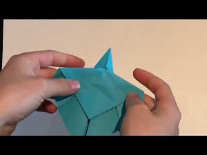 Origami paper airplane frostbite designed by Jayson Merrill