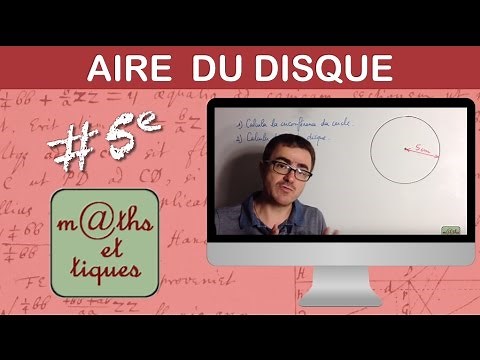 Calculating the area of ​​a circle (1) - Fifth