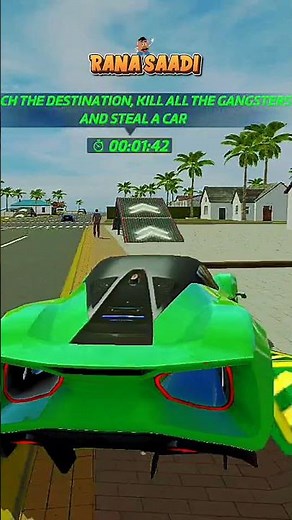 Gangster Game: Crime Mafia City 🔫🔥 Level 1 Gameplay | Real Gangster Action & Open World Crime Game