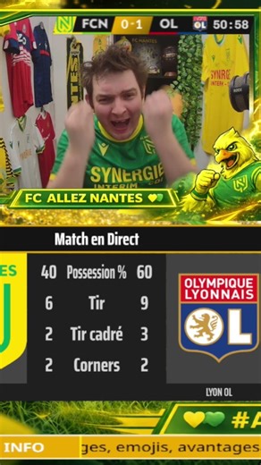 FC Nantes – Lyon (0-1): CRUEL DEFEAT at the Beaujoire | Nantes supporters' debrief