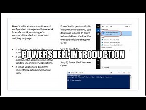 Powershell introduction
