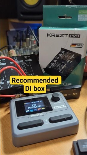 DI Box to Pocket master Krezt pro DB-02 #short #directbox
