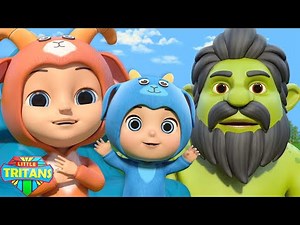 Three Billy Goat Gruff, Animated Video & Fairytale Stories for Babies