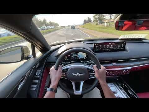 2024 Genesis G80 Sport Prestige 3.5 Twin-Turbo V6 POV Test Drive