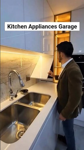 Maximize Storage with a Hidden Kitchen Appliance Garage | Smart Kitchen Organization