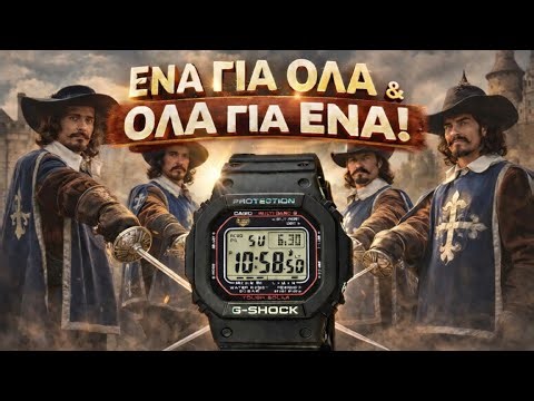 Το G-Shock που τα κάνει ΟΛΑ | Casio GW-M5610U-1ER (subs in many languages).