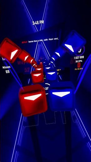 Beat Saber | Tourner Dans Le Vide (1.355x) #rhythmgame #beatsaber #meta #oculus