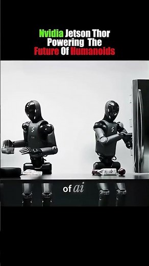 NVIDIA Jetson Thor Explained: The AI Chip That Will Power the Next Generation of Robots 🤖 #ai #facts
