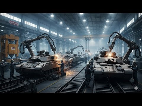 Inside the Tank Factory: How Modern Armored Vehicles Are Made