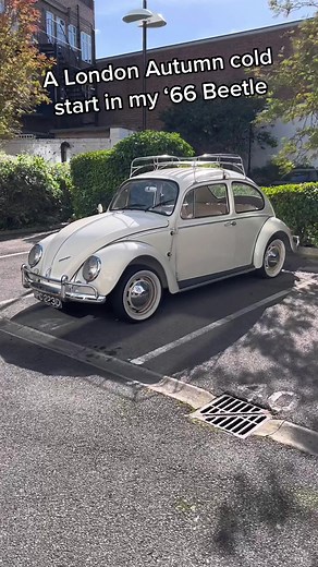 Cold Start of My 1966 Beetle in London Autumn