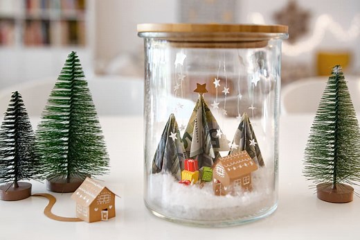 DIY: Geldgeschenk zu Weihnachten im Glas